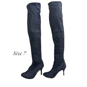 Vero Cuoio Black Over-the-Knee Boots